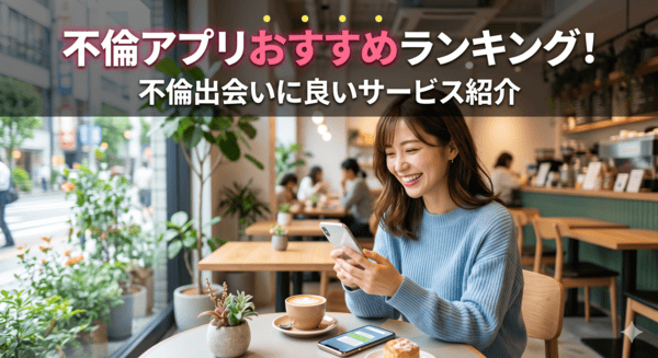不倫アプリおすすめランキング！不倫出会いに良いサービス紹介